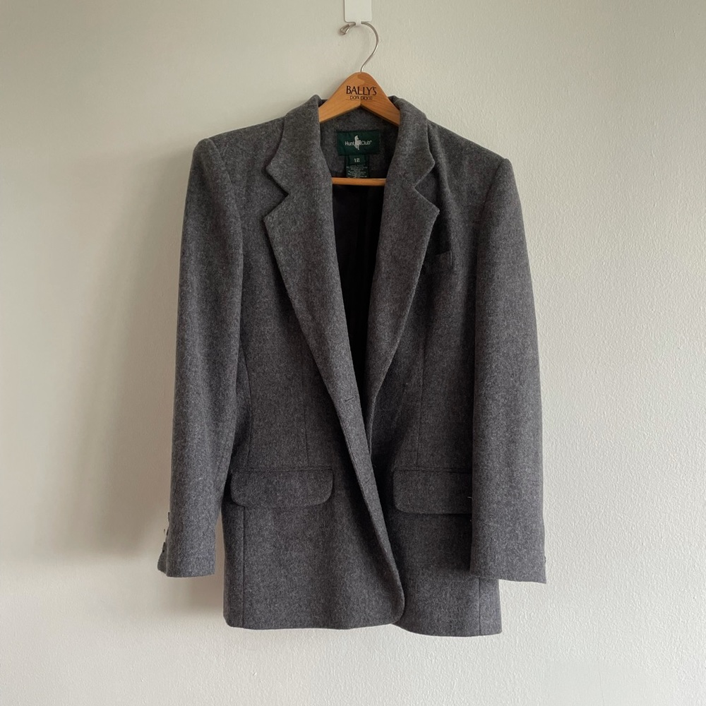 Lambswool blazer